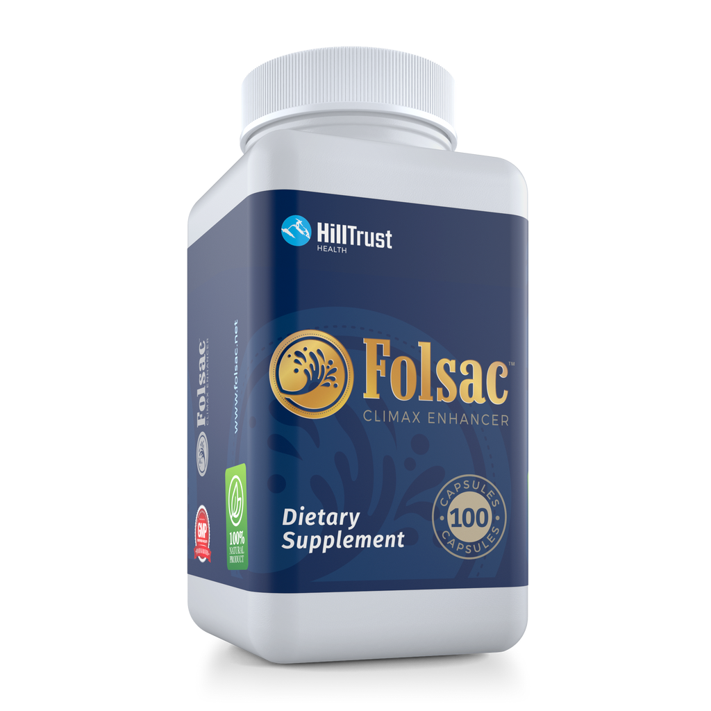 100 Capsules - Folsac Climax Enhancer Supplements