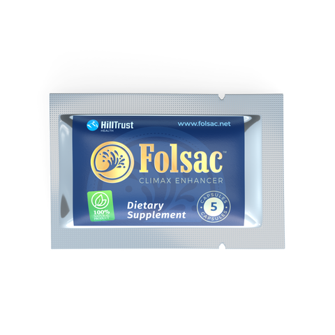 5 Pack - Folsac Climax Enhancer Supplements